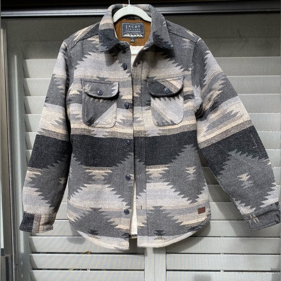 NWT Jachs New York Wool Blend Sherpa Lined Jacket Size S - Picture 9 of 15